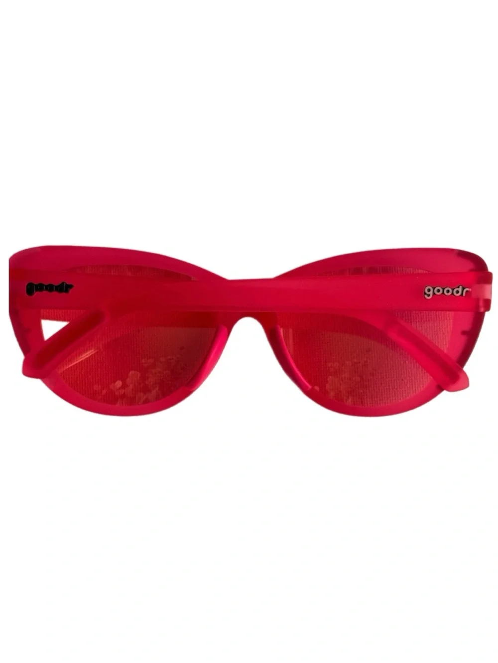 goodr Sand Trap Queen Runway Polarized Sunglasses Pink NIB